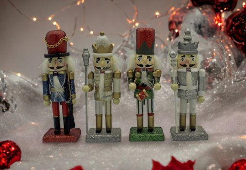Zestaw figurek DZIADEK DO ORZECHÓW figurka ozdoba dekoracja świąteczna Zestaw figurek DZIADEK DO ORZECHÓW figurka ozdoba dekoracja świąteczna