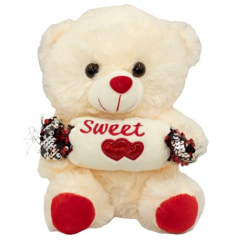 Miś pluszowy Sweet 22cm prezent na Walentynki Miś pluszowy Sweet 22cm prezent na Walentynki