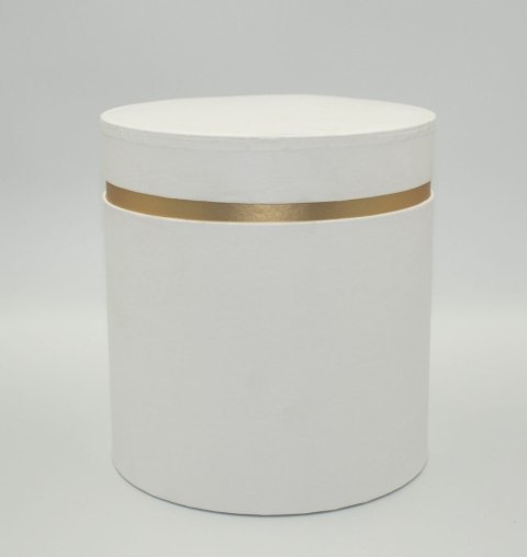 Pudełko prezentowe ozdobne dekoracyjne A 19x19 białe