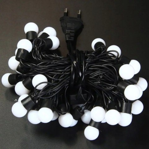 Duże lampki choinkowe 3.5cm zewnętrzne 30 LED 10.5m multikolor Duże lampki choinkowe 3.5cm zewnętrzne 30 LED 10.5m multikolor