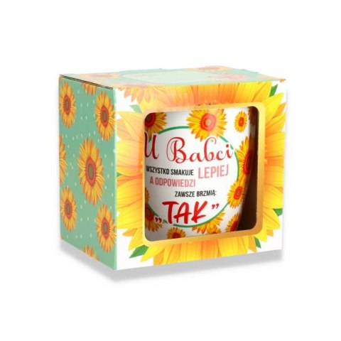 Kubek ceramiczny Babcia Prezent na Dzień Babci Kubek ceramiczny Babcia Prezent na Dzień Babci