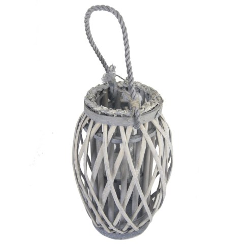 Lampion ogrodowy, balkonowy z wikliny Lampion ogrodowy, balkonowy z wikliny