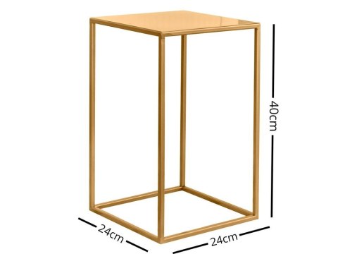 Kwietnik Metalowy Stojak na jedną donicę 40cm Kwietnik Metalowy Stojak na jedną donicę 40cm