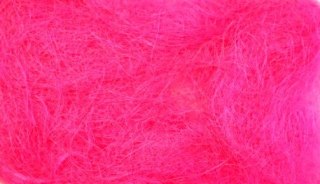 SIZAL ozdobny DEKORACJA 25x35 cm 30g neonowy róż