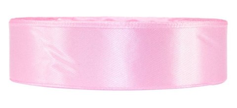TASIEMKA WSTĄŻKA SATYNOWA ATŁASOWA 25mm 32m Pink