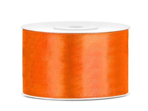 Tasiemka satynowa. n. pomarańcz. 38mm/25m. 1szt.