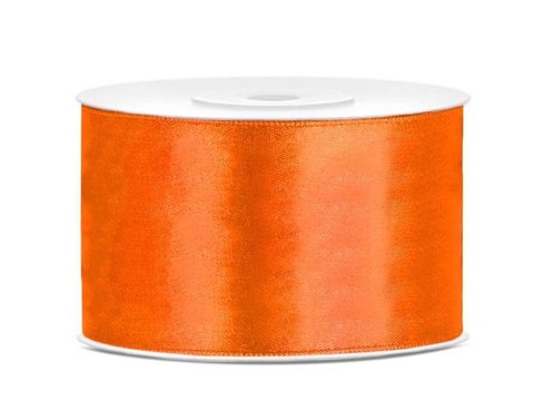 Tasiemka satynowa. n. pomarańcz. 38mm/25m. 1szt.