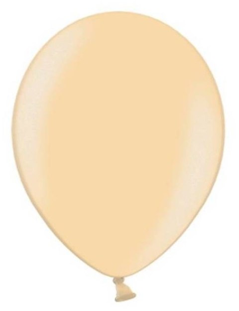Balony Strong 30cm Metallic Peach 10szt