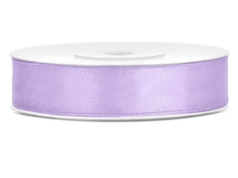 Tasiemka satynowa. j. liliowy. 12mm/25m. 1szt.