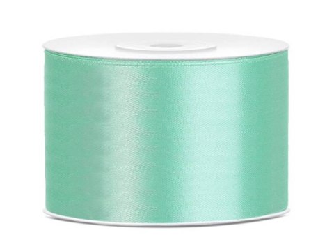 Tasiemka satynowa. mięta. 50mm/25m. 1szt.