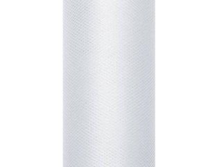 Tiul dekoracyjny 30cm x 9m na rolce j.szary