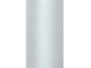 Tiul gładki szary 0.15 x 9m. 1szt