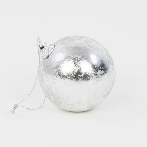 Bombki choinkowe styropianowe ozdoby świąteczne 6cm 8szt srebrny