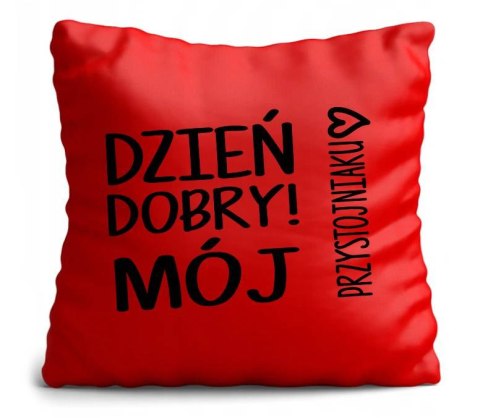 Poduszka satynowa prezent Walentynki dla dziewczyny chłopaka żony męża