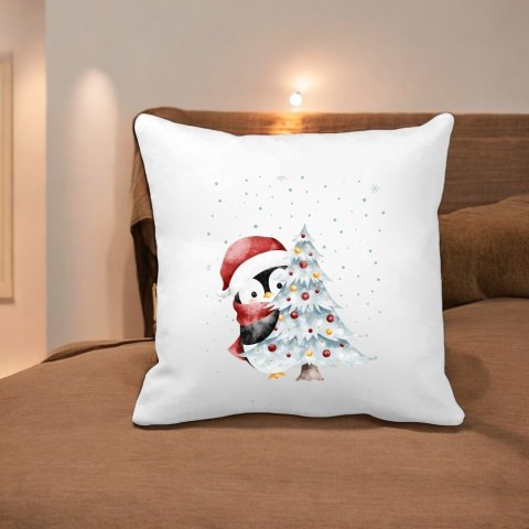 Poduszka z nadrukiem prezent Boże Narodzenie mikołajki święta