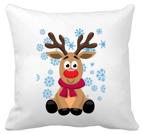 Poduszka z nadrukiem prezent Boże Narodzenie mikołajki święta