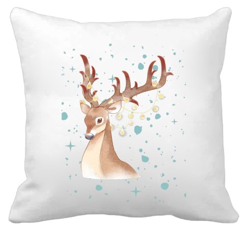 Poduszka z nadrukiem prezent Boże Narodzenie mikołajki święta