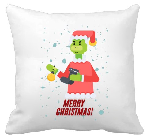 Poduszka z nadrukiem prezent Boże Narodzenie mikołajki święta