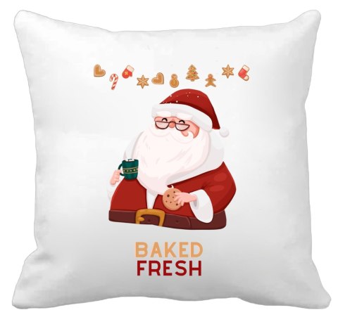Poduszka z nadrukiem prezent Boże Narodzenie mikołajki święta