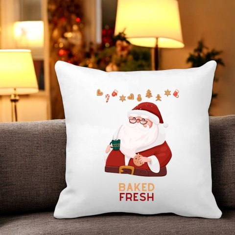 Poduszka z nadrukiem prezent Boże Narodzenie mikołajki święta
