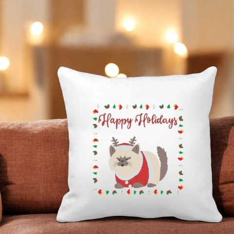 Poduszka z nadrukiem prezent Boże Narodzenie mikołajki święta