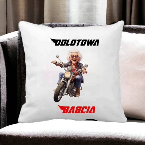 Poduszka z nadrukiem prezent Dzień Babci różne wzory babcia