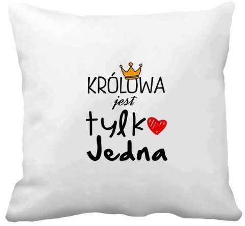 Poduszka z nadrukiem prezent Dzień Kobiet dla koleżanki dziewczyny mamy