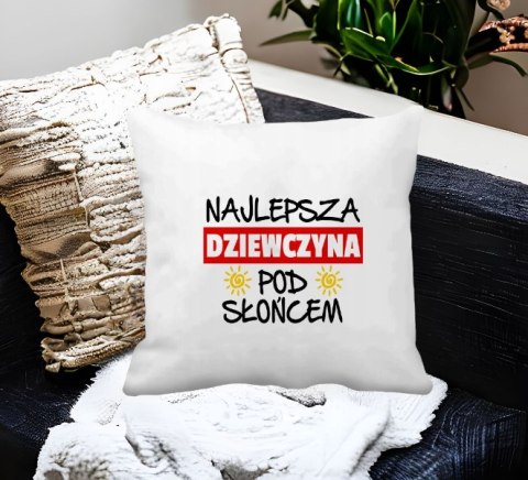 Poduszka z nadrukiem prezent Dzień Kobiet dla koleżanki dziewczyny mamy