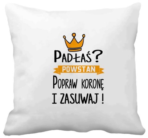 Poduszka z nadrukiem prezent Dzień Kobiet dla koleżanki dziewczyny mamy