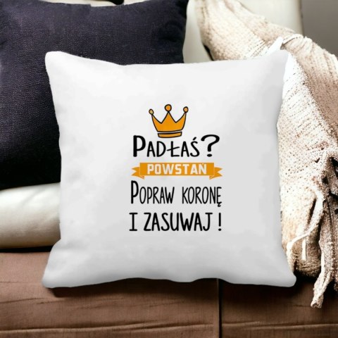 Poduszka z nadrukiem prezent Dzień Kobiet dla koleżanki dziewczyny mamy