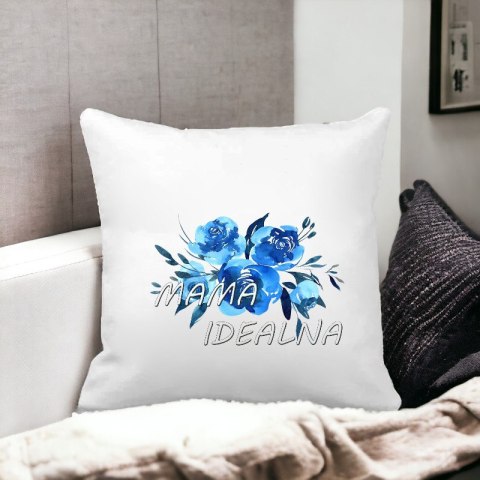 Poduszka z nadrukiem prezent na Dzień Matki dla mamy różne wzory