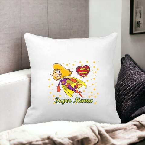Poduszka z nadrukiem prezent na Dzień Matki dla mamy różne wzory