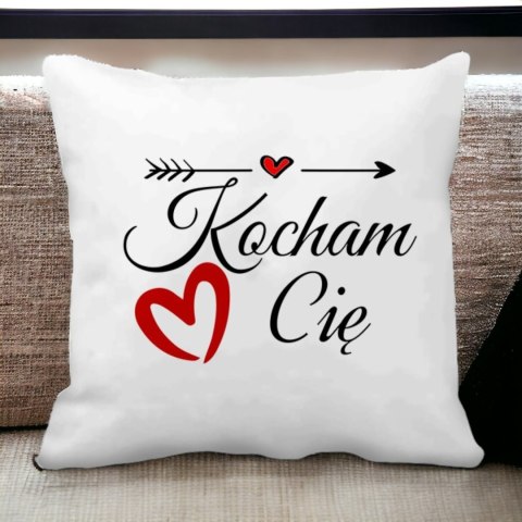 Poduszka prezent na Walentynki dla dziewczyny chłopaka męża żony różne wzory