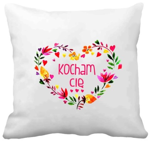 Poduszka prezent na Walentynki dla dziewczyny chłopaka męża żony różne wzory