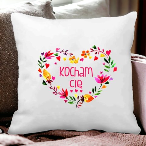 Poduszka prezent na Walentynki dla dziewczyny chłopaka męża żony różne wzory