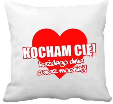 Poduszka prezent na Walentynki dla dziewczyny chłopaka męża żony różne wzory