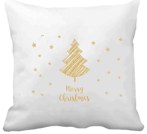 Poduszka z nadrukiem Boże Narodzenie święta mikołajki