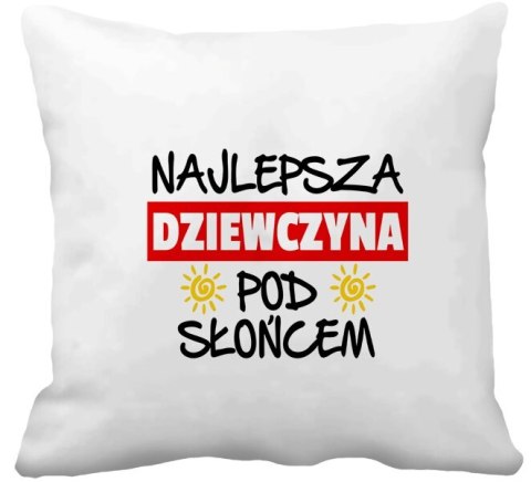 Poduszka z nadrukiem prezent Dzień Kobiet dla koleżanki dziewczyny mamy