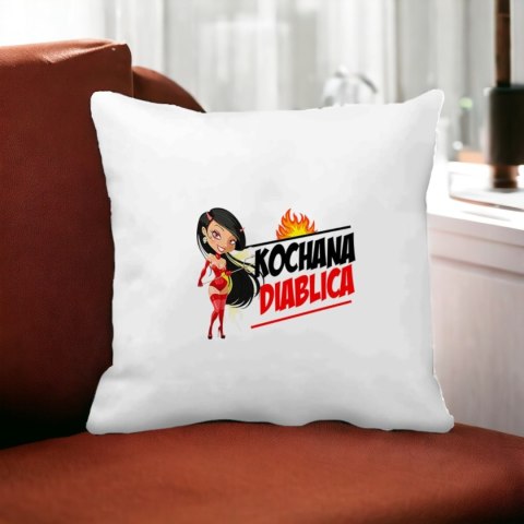 Poduszka z nadrukiem prezent Dzień Kobiet dla koleżanki dziewczyny mamy