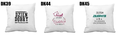 Poduszka z nadrukiem prezent Dzień Kobiet dla koleżanki dziewczyny mamy