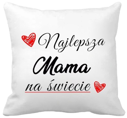 Poduszka z nadrukiem prezent na Dzień Matki dla mamy różne wzory