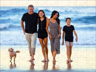 FOTO PUZZLE Z TWOIM WŁASNYM ZDJĘCIEM NADRUKIEM GRAFIKĄ FOTOPUZZLE PREZENT #