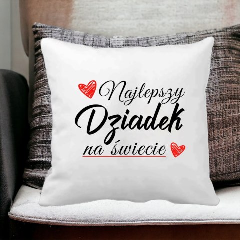 Poszewka na poduszkę z nadrukiem prezent Dzień Dziadka różne wzory dziadek