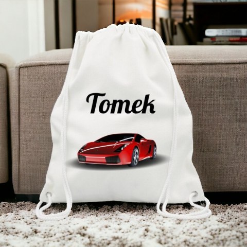 Worek na buty kapcie plecak gruby mocny premium do szkoły przedszkola