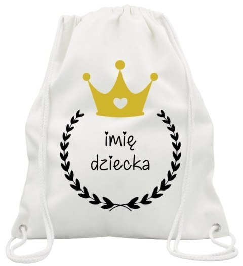 Worek na buty kapcie plecak gruby mocny premium do szkoły przedszkola