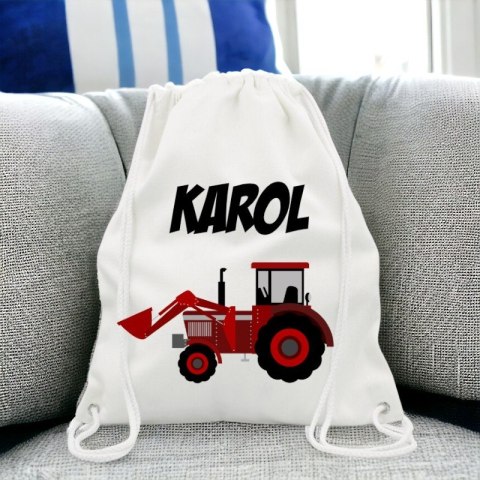 Worek na buty kapcie plecak gruby mocny premium do szkoły przedszkola