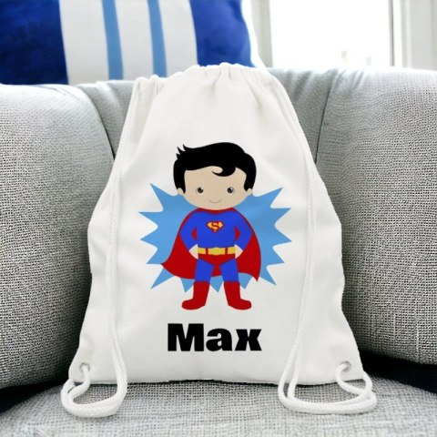 Worek na buty kapcie plecak gruby mocny premium do szkoły przedszkola