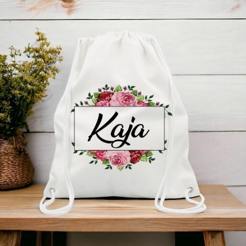 Worek na buty kapcie plecak gruby mocny premium do szkoły przedszkola