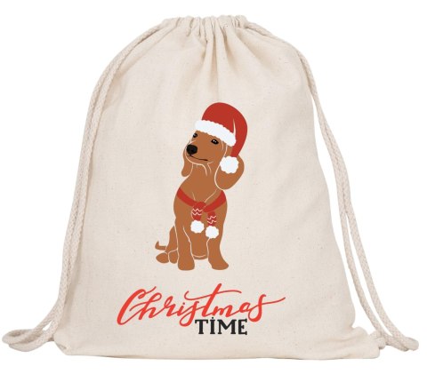 Worek na buty kapcie plecak mocny premium mikołajki Boże Narodzenie święta