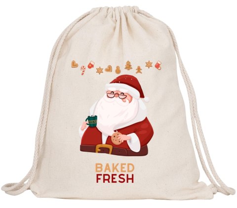 Worek na buty kapcie plecak mocny premium mikołajki Boże Narodzenie święta